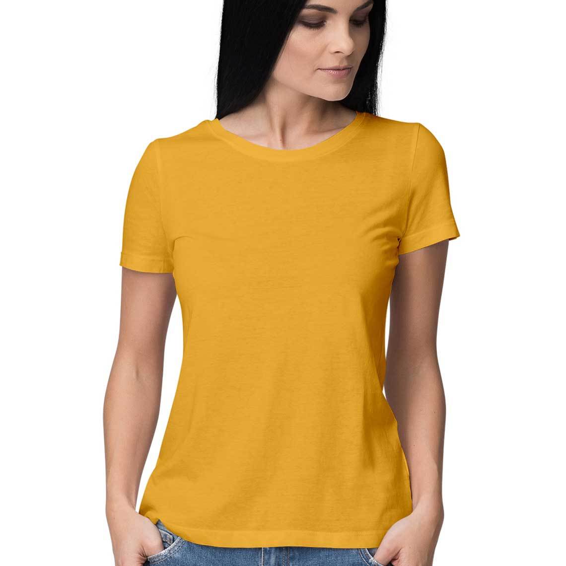 Women's Halfsleeve RoundNeck T-shirt