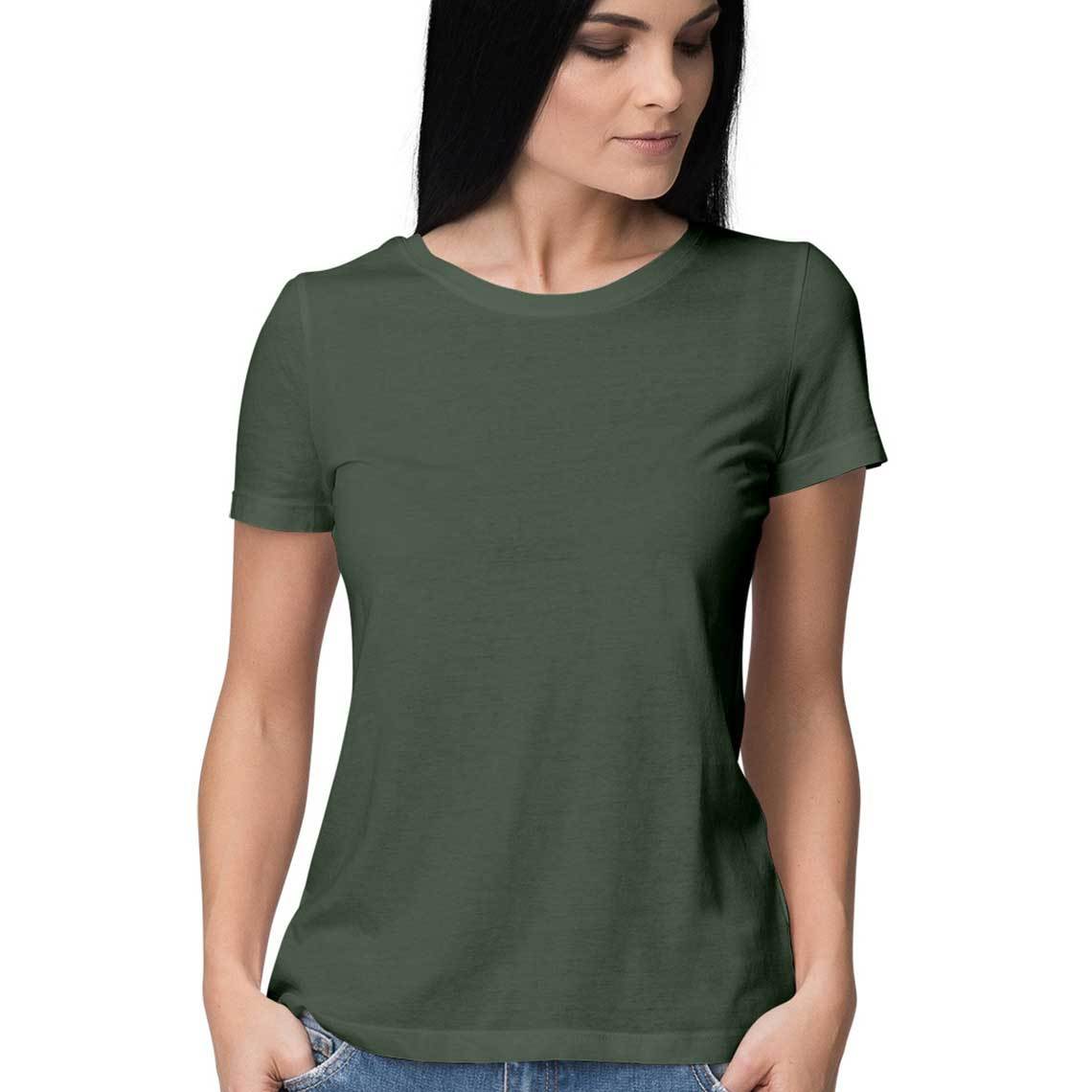 Women's Halfsleeve RoundNeck T-shirt