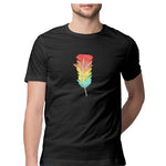 Coloured Feather T-shirt