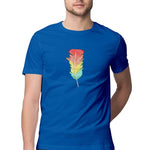 Coloured Feather T-shirt