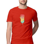 Coloured Feather T-shirt