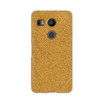 Gold Velvet(Texture)   ---   Sony Nokia Lenovo Moto HTC Huawei - Mobile Back Cover