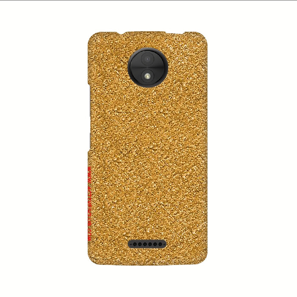 Gold Velvet(Texture)   ---   Sony Nokia Lenovo Moto HTC Huawei - Mobile Back Cover