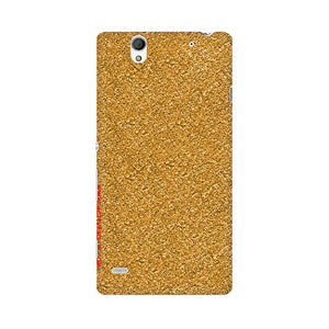 Gold Velvet(Texture)   ---   Sony Nokia Lenovo Moto HTC Huawei - Mobile Back Cover