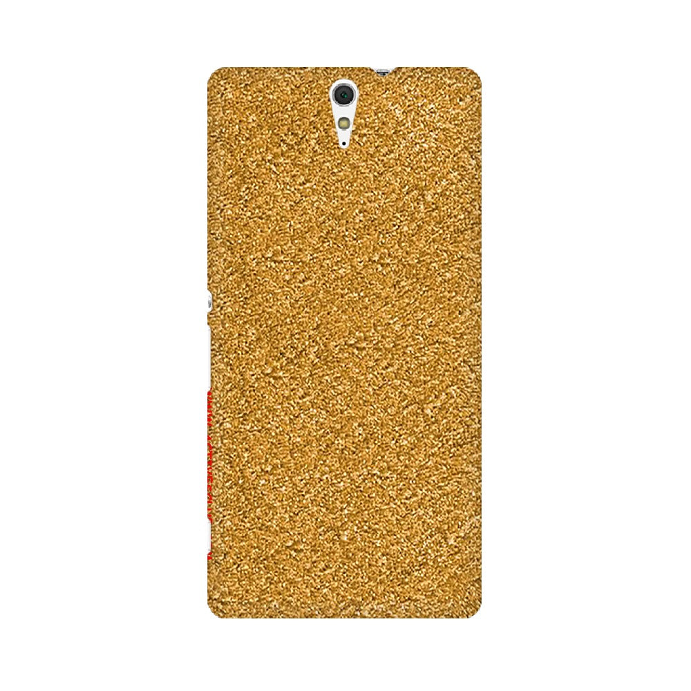 Gold Velvet(Texture)   ---   Sony Nokia Lenovo Moto HTC Huawei - Mobile Back Cover