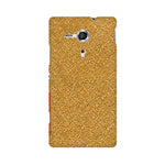 Gold Velvet(Texture)   ---   Sony Nokia Lenovo Moto HTC Huawei - Mobile Back Cover