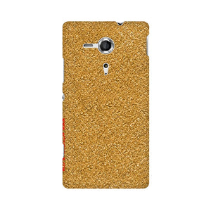 Gold Velvet(Texture)   ---   Sony Nokia Lenovo Moto HTC Huawei - Mobile Back Cover