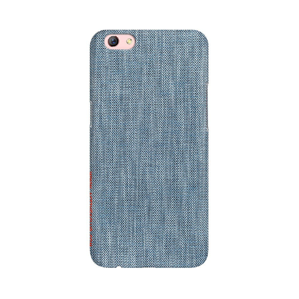 Jeans Texture   ---   Apple XioMi RealMe Oppo Vivo - Mobile Back Cover