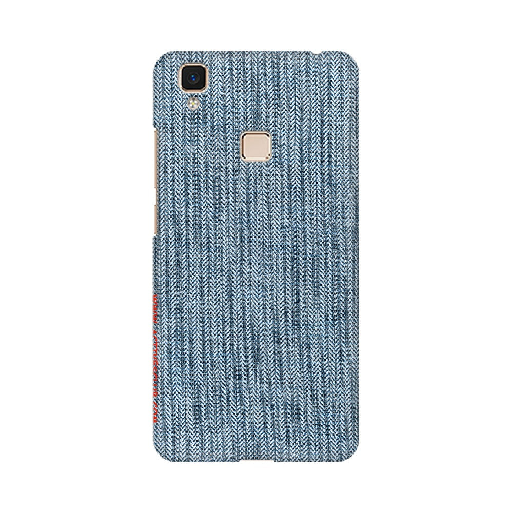 Jeans Texture   ---   Apple XioMi RealMe Oppo Vivo - Mobile Back Cover