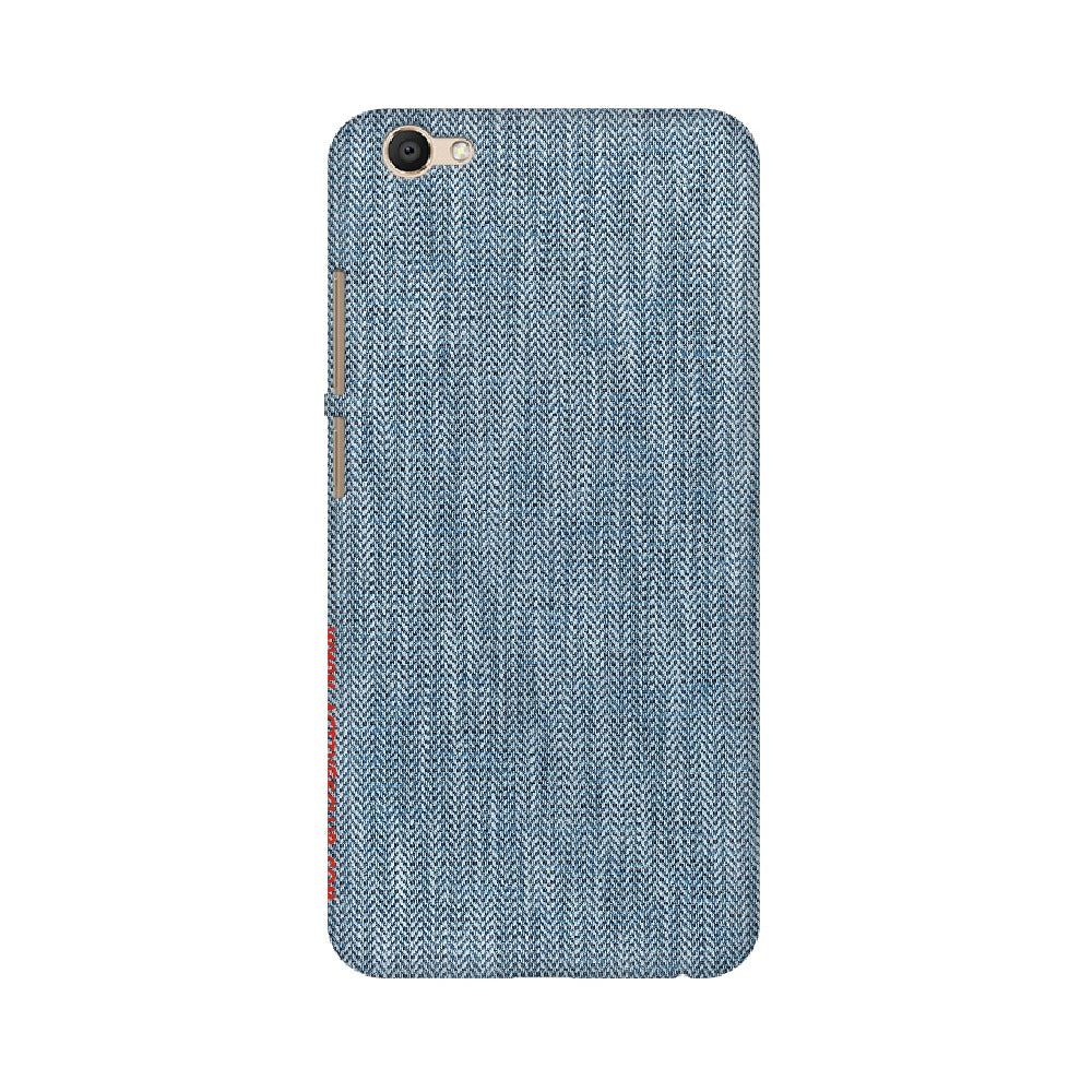 Jeans Texture   ---   Apple XioMi RealMe Oppo Vivo - Mobile Back Cover