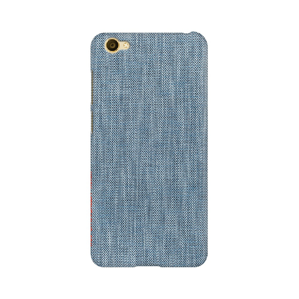 Jeans Texture   ---   Apple XioMi RealMe Oppo Vivo - Mobile Back Cover