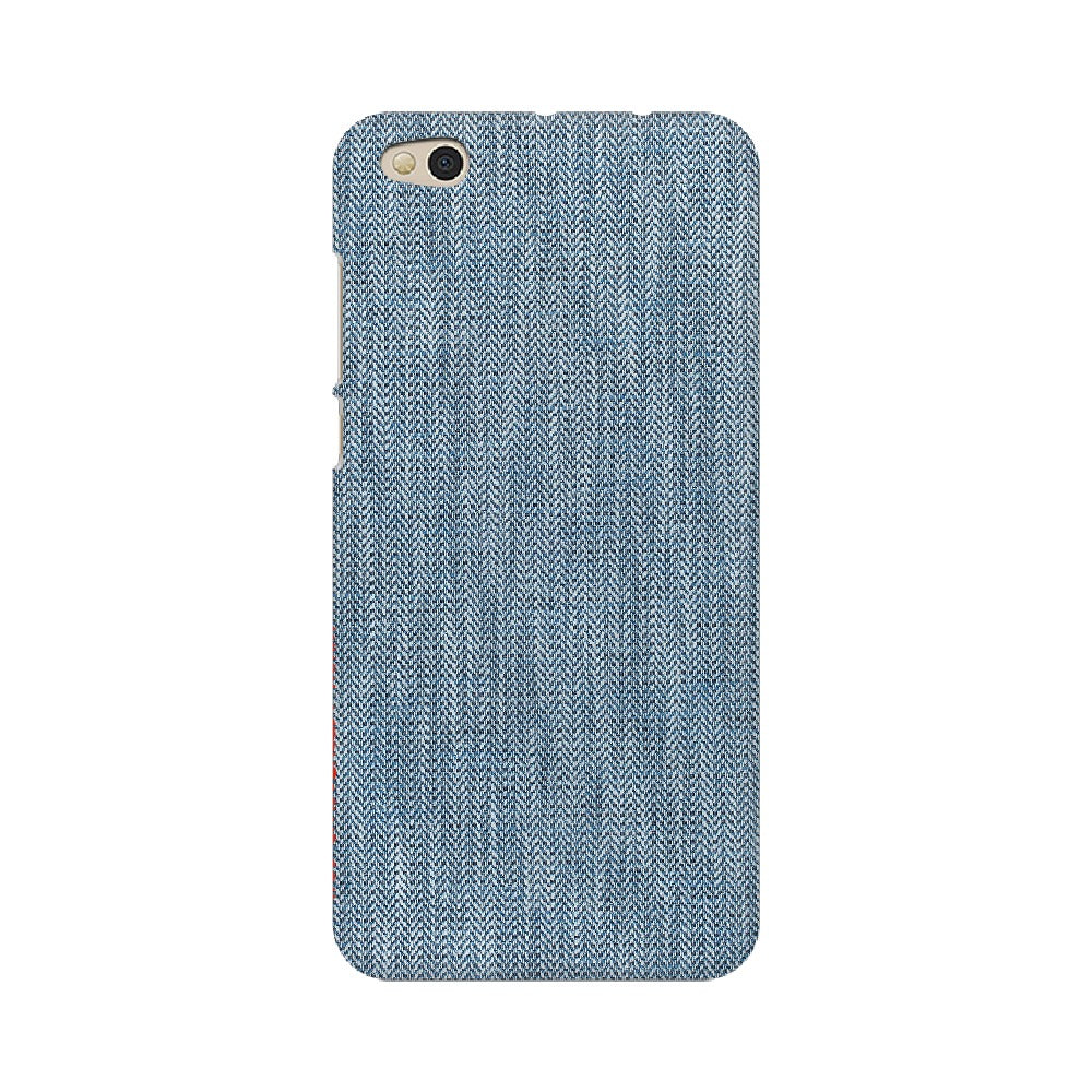 Jeans Texture   ---   Apple XioMi RealMe Oppo Vivo - Mobile Back Cover