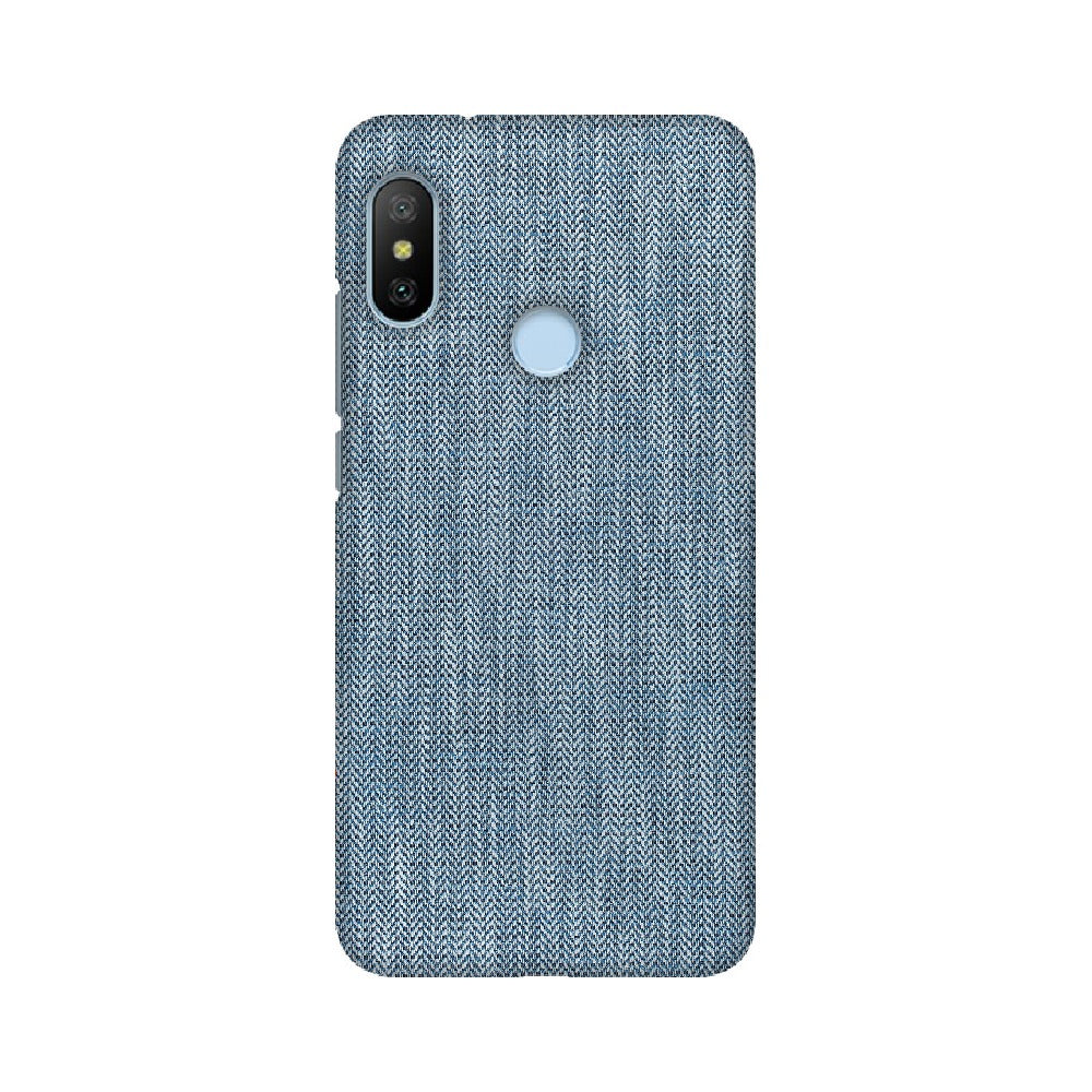 Jeans Texture   ---   Apple XioMi RealMe Oppo Vivo - Mobile Back Cover