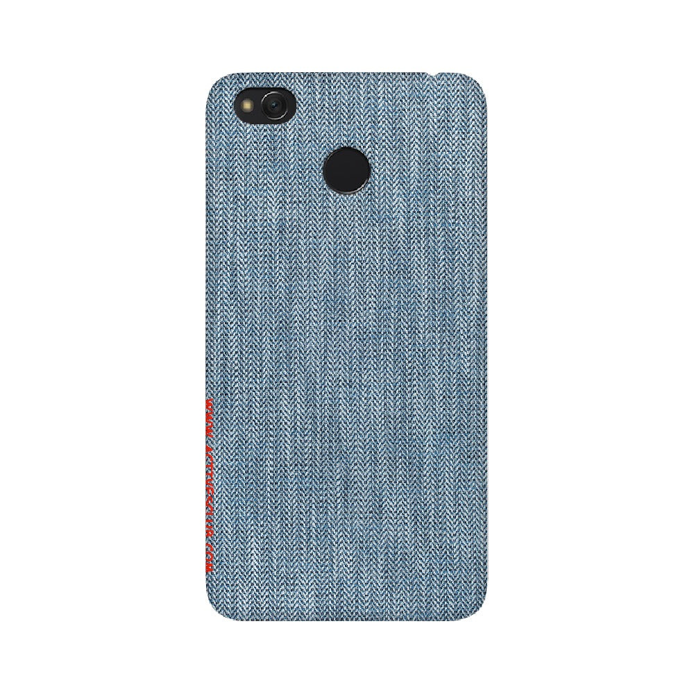 Jeans Texture   ---   Apple XioMi RealMe Oppo Vivo - Mobile Back Cover