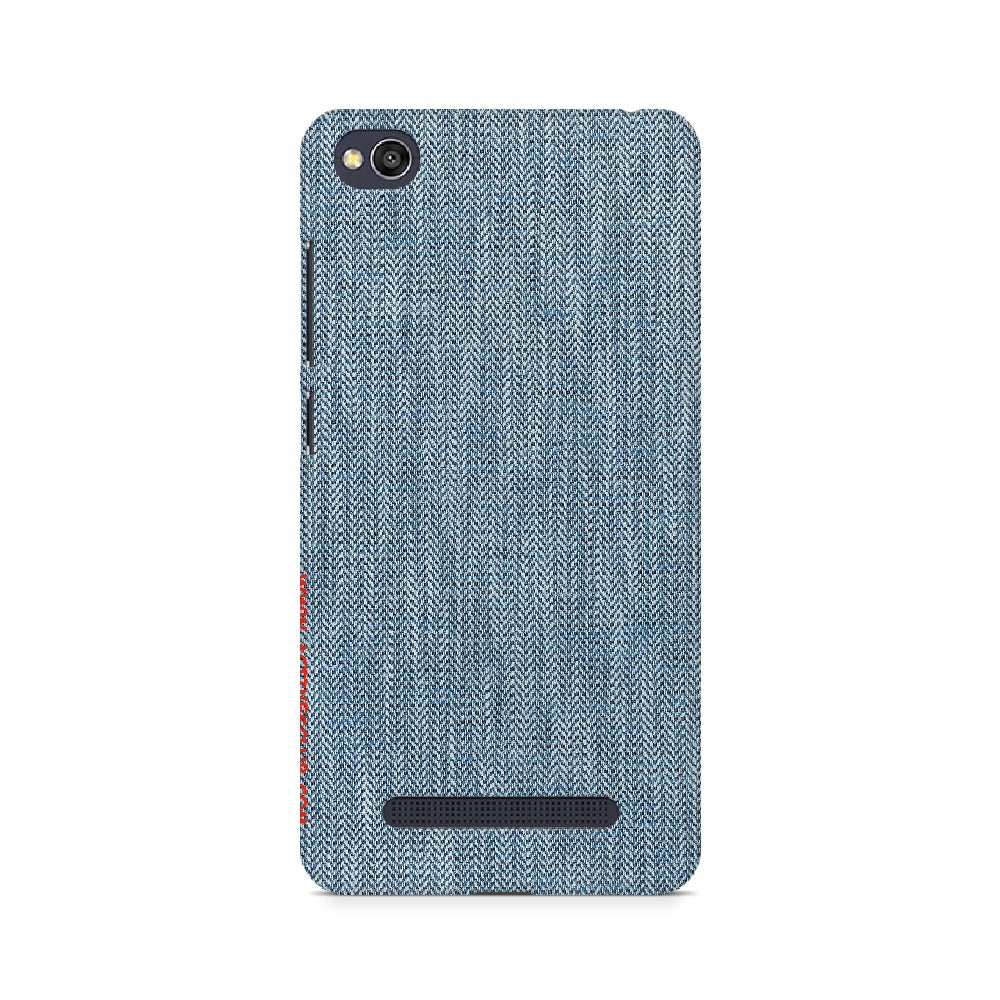 Jeans Texture   ---   Apple XioMi RealMe Oppo Vivo - Mobile Back Cover