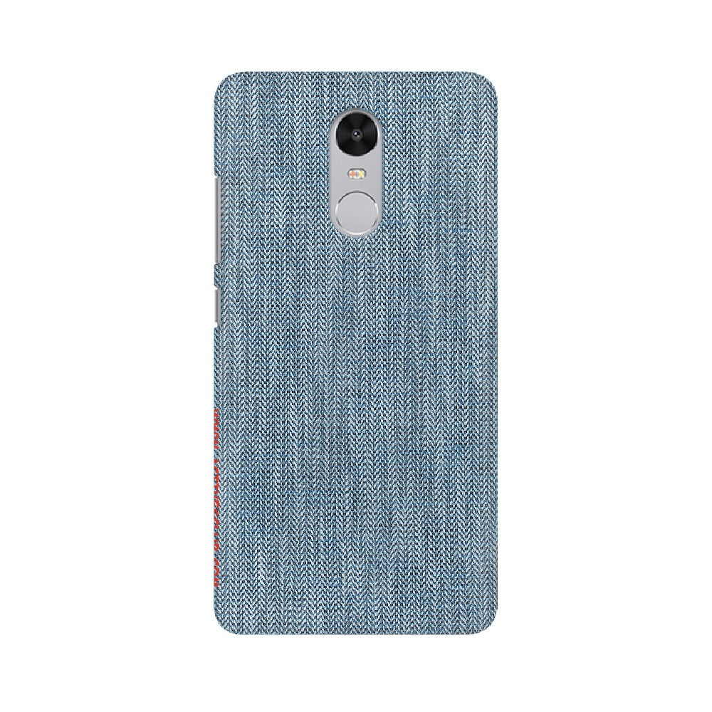 Jeans Texture   ---   Apple XioMi RealMe Oppo Vivo - Mobile Back Cover