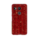 Red Texture   ---   Sony Nokia Lenovo Moto HTC Huawei - Mobile Back Cover