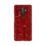 Red Texture   ---   Sony Nokia Lenovo Moto HTC Huawei - Mobile Back Cover