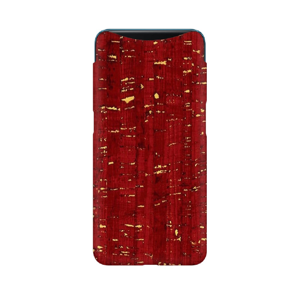 Red Texture   ---   Apple XioMi RealMe Oppo Vivo - Mobile Back Cover