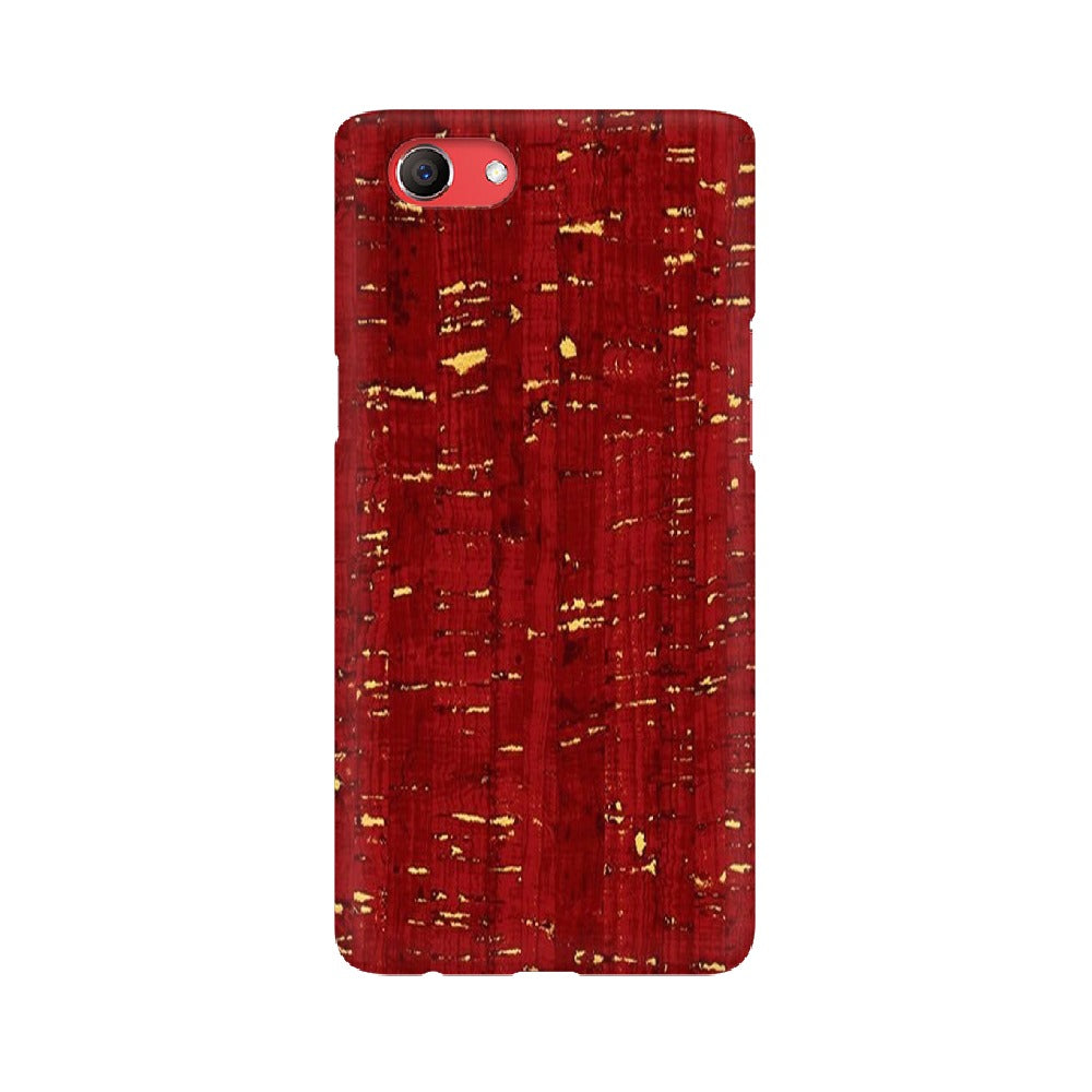 Red Texture   ---   Apple XioMi RealMe Oppo Vivo - Mobile Back Cover