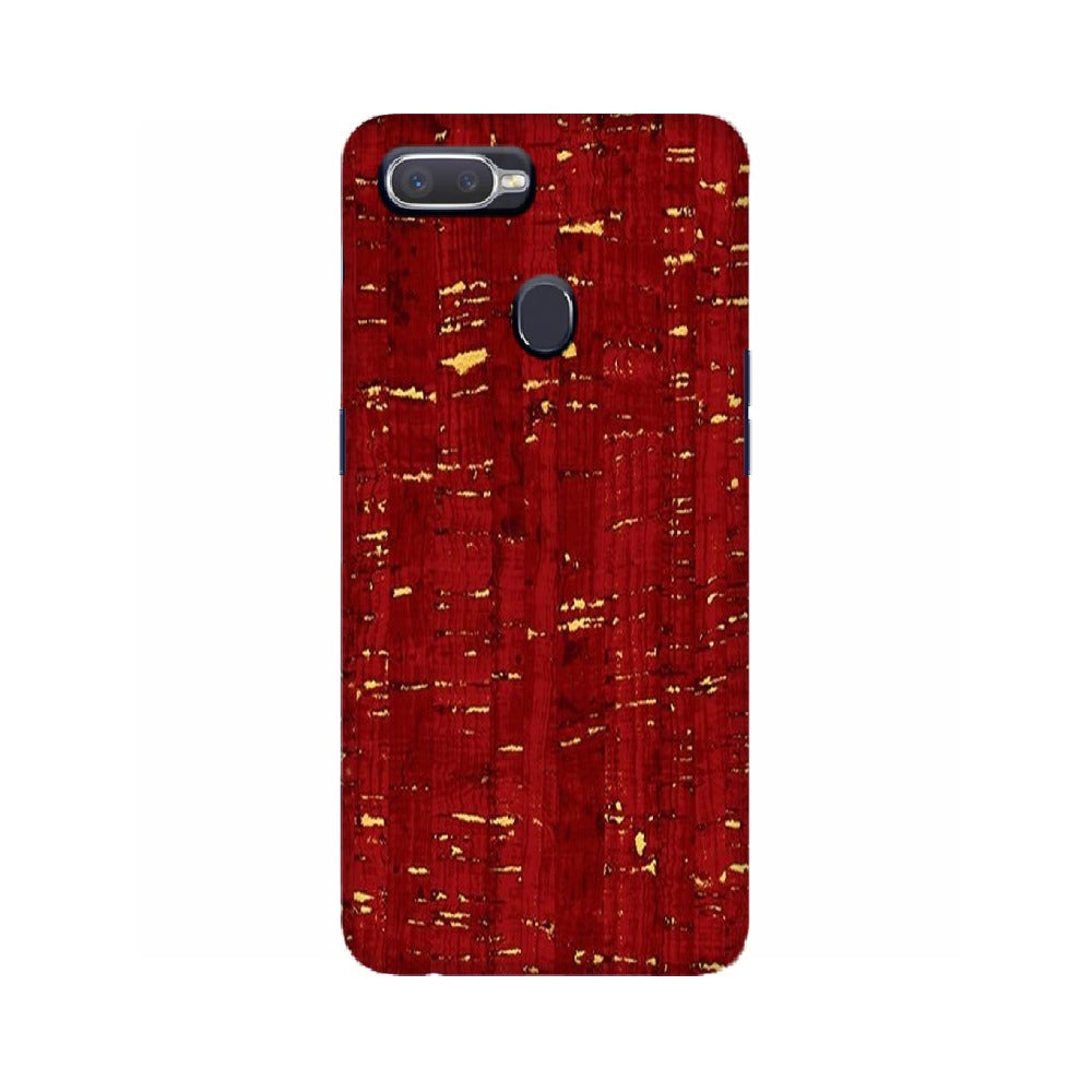 Red Texture   ---   Apple XioMi RealMe Oppo Vivo - Mobile Back Cover