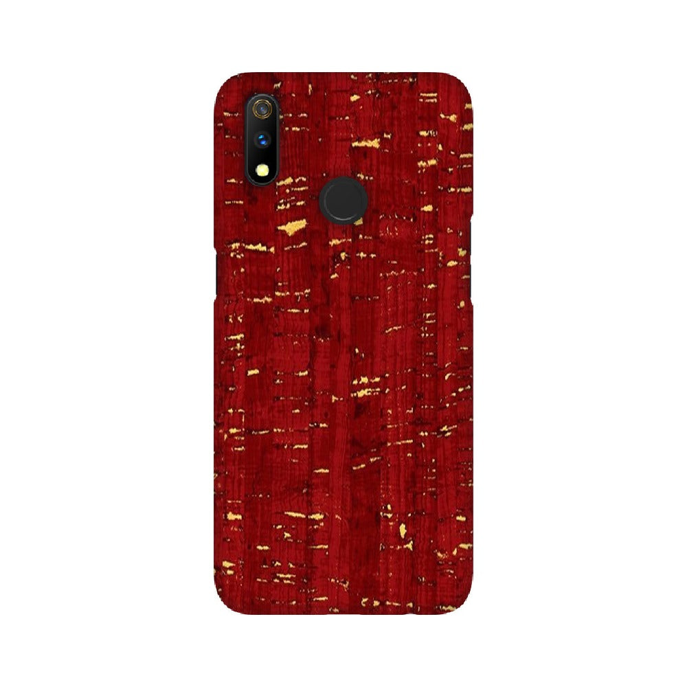 Red Texture   ---   Apple XioMi RealMe Oppo Vivo - Mobile Back Cover