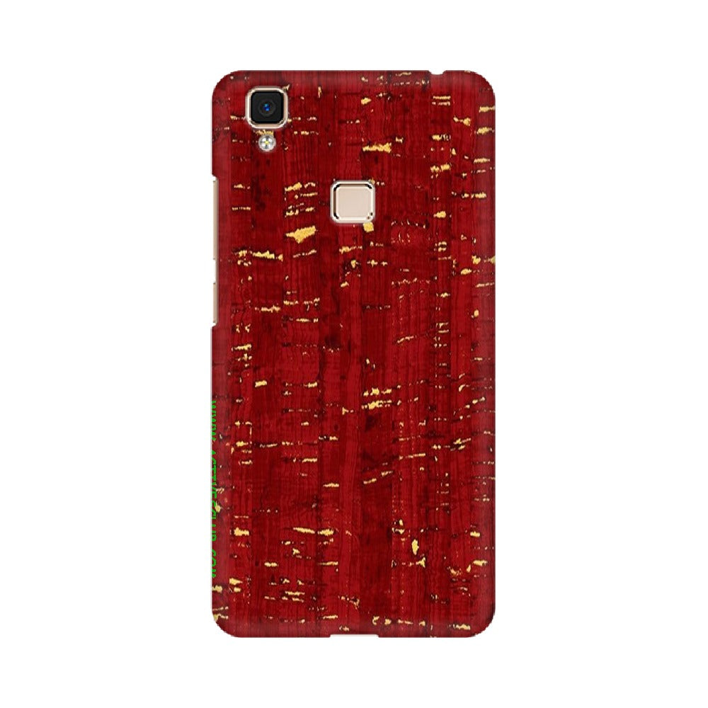 Red Texture   ---   Apple XioMi RealMe Oppo Vivo - Mobile Back Cover