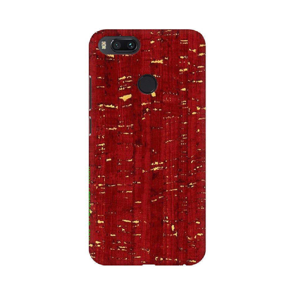 Red Texture   ---   Apple XioMi RealMe Oppo Vivo - Mobile Back Cover