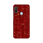 Red Texture   ---   Apple XioMi RealMe Oppo Vivo - Mobile Back Cover