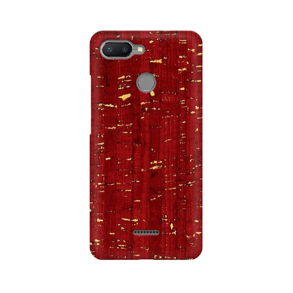 Red Texture   ---   Apple XioMi RealMe Oppo Vivo - Mobile Back Cover