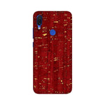 Red Texture   ---   Apple XioMi RealMe Oppo Vivo - Mobile Back Cover