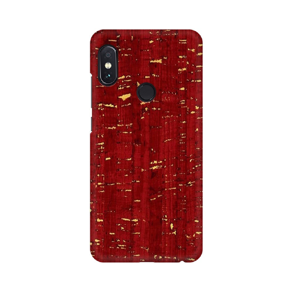 Red Texture   ---   Apple XioMi RealMe Oppo Vivo - Mobile Back Cover