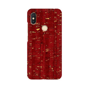 Red Texture   ---   Apple XioMi RealMe Oppo Vivo - Mobile Back Cover