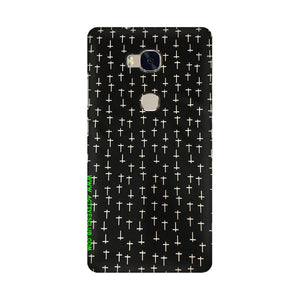 Block Print Black   ---   Sony Nokia Lenovo Moto HTC Huawei - Mobile Back Cover