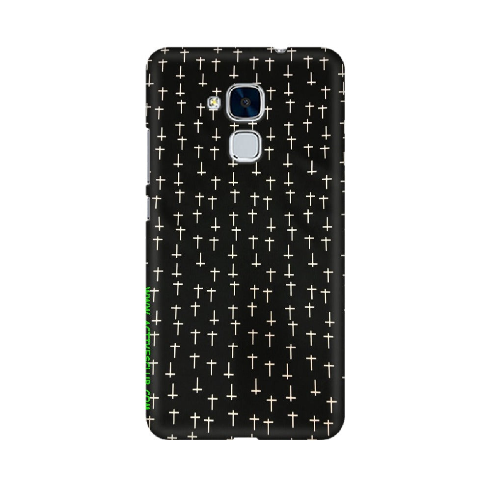 Block Print Black   ---   Sony Nokia Lenovo Moto HTC Huawei - Mobile Back Cover