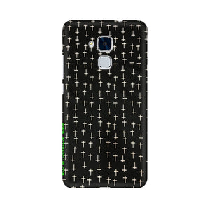 Block Print Black   ---   Sony Nokia Lenovo Moto HTC Huawei - Mobile Back Cover