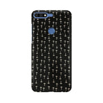 Block Print Black   ---   Sony Nokia Lenovo Moto HTC Huawei - Mobile Back Cover