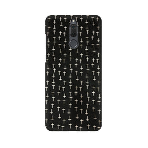 Block Print Black   ---   Sony Nokia Lenovo Moto HTC Huawei - Mobile Back Cover