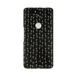 Block Print Black   ---   Sony Nokia Lenovo Moto HTC Huawei - Mobile Back Cover