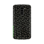 Block Print Black   ---   Sony Nokia Lenovo Moto HTC Huawei - Mobile Back Cover