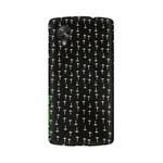 Block Print Black   ---   Sony Nokia Lenovo Moto HTC Huawei - Mobile Back Cover