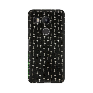 Block Print Black   ---   Sony Nokia Lenovo Moto HTC Huawei - Mobile Back Cover