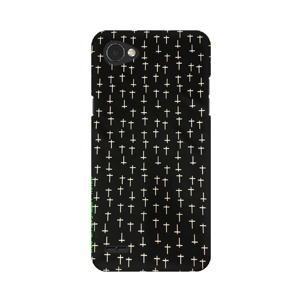 Block Print Black   ---   Sony Nokia Lenovo Moto HTC Huawei - Mobile Back Cover