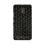 Block Print Black   ---   Sony Nokia Lenovo Moto HTC Huawei - Mobile Back Cover