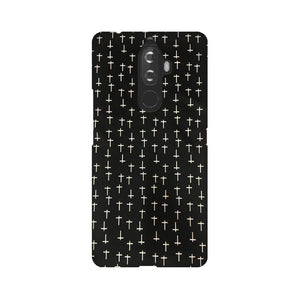 Block Print Black   ---   Sony Nokia Lenovo Moto HTC Huawei - Mobile Back Cover