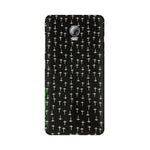 Block Print Black   ---   Sony Nokia Lenovo Moto HTC Huawei - Mobile Back Cover