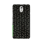 Block Print Black   ---   Sony Nokia Lenovo Moto HTC Huawei - Mobile Back Cover