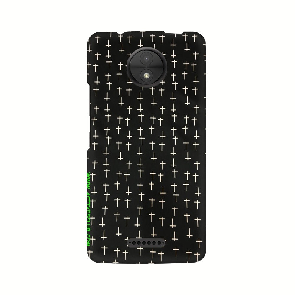 Block Print Black   ---   Sony Nokia Lenovo Moto HTC Huawei - Mobile Back Cover