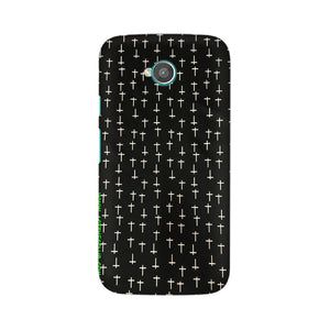 Block Print Black   ---   Sony Nokia Lenovo Moto HTC Huawei - Mobile Back Cover