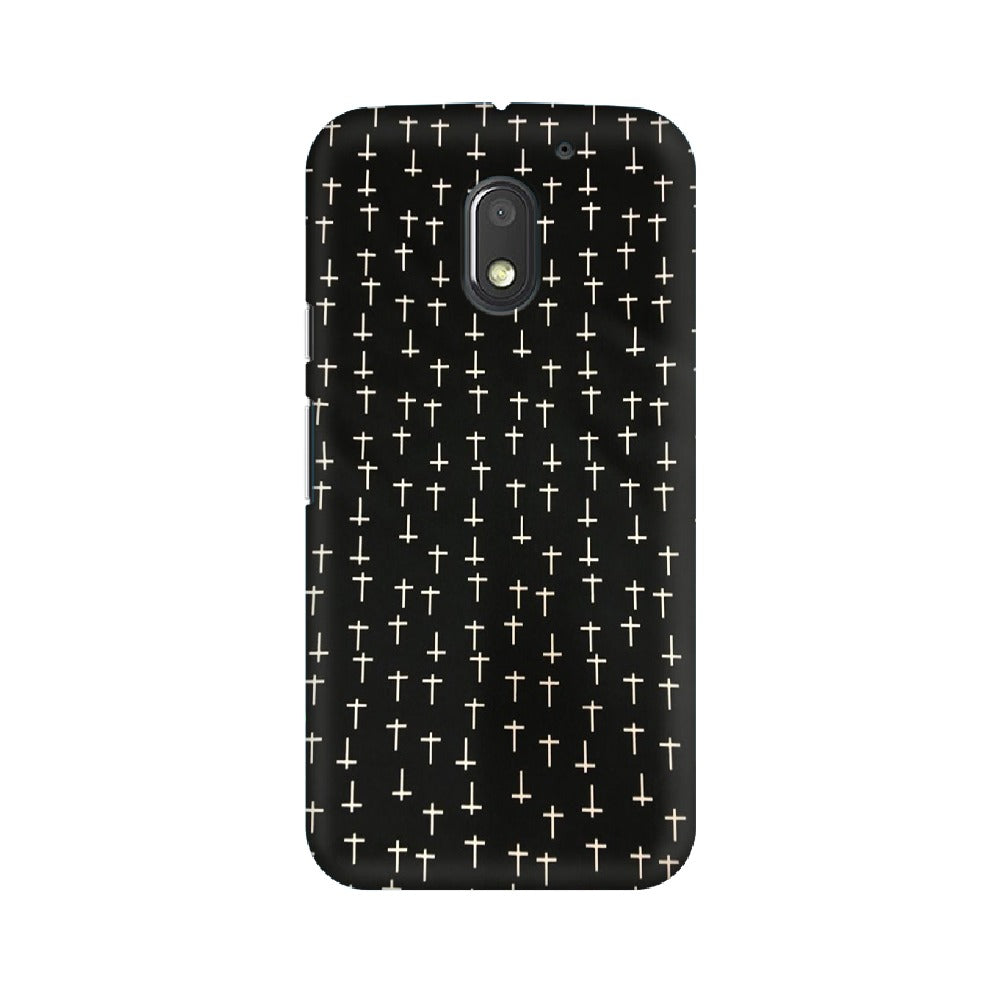 Block Print Black   ---   Sony Nokia Lenovo Moto HTC Huawei - Mobile Back Cover